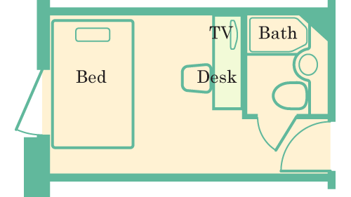 シングルルーム